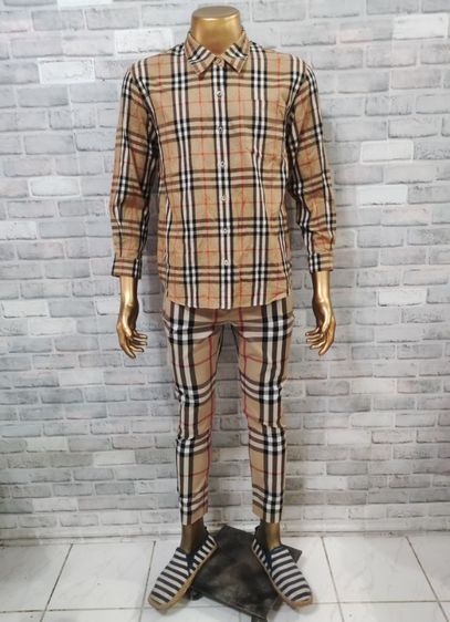 เชิ้ต BURBERRY 'S🧥🇬🇧วินเทจ'90 รูปที่ 9