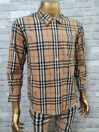 เชิ้ต BURBERRY 'S🧥🇬🇧วินเทจ'90 รูปที่ 8