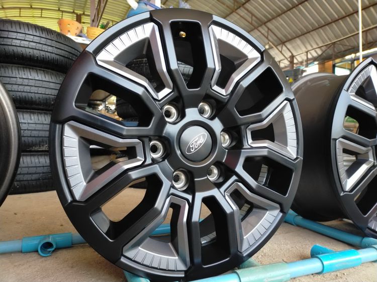 แม็กฟอร์ด ขอบ17 กว้าง7.5 et55 สีเดิมป้ายแดง ใส่เรนเจอร์ everest รูปที่ 2