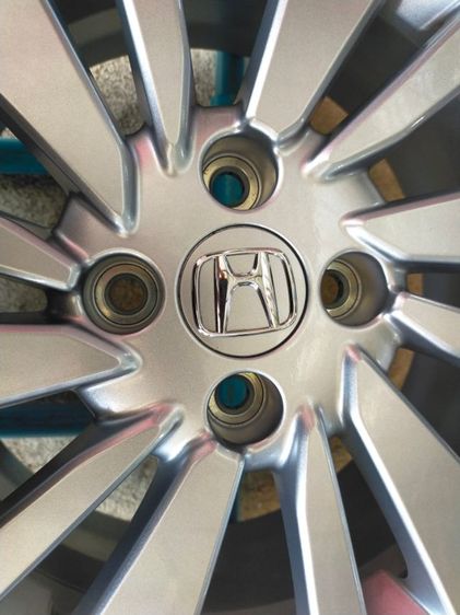 แม็กฮอนด้า สีเดิมป้ายแดง ขอบ15 กว้าง6 et45 ใส่ jazz city ได้ทุกรุ่น รูปที่ 5