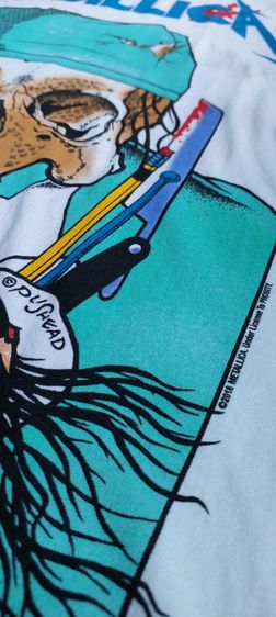 เสื้อวง Metallica T Shirt 2018' รูปที่ 6