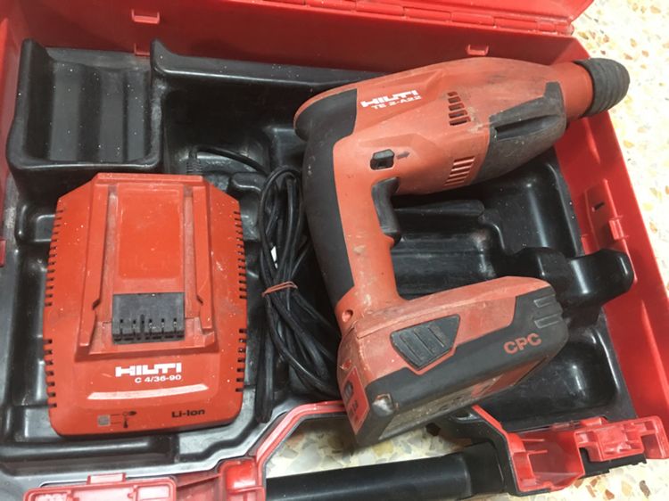 สว่านไร้สาย 21.6 โวลต์ HILTI TE 2-A22สภาพพร้อมใช้งานแท้ รูปที่ 3