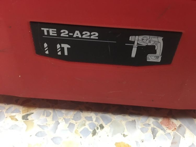 สว่านไร้สาย 21.6 โวลต์ HILTI TE 2-A22สภาพพร้อมใช้งานแท้ รูปที่ 6