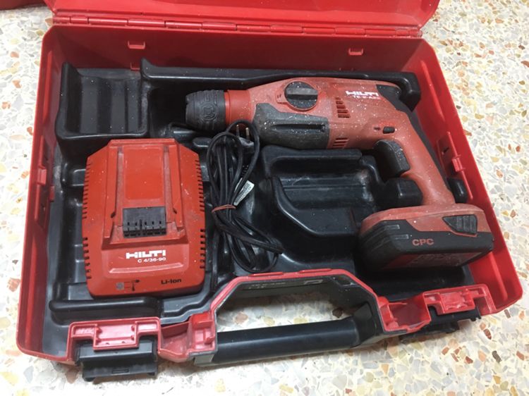สว่านไร้สาย 21.6 โวลต์ HILTI TE 2-A22สภาพพร้อมใช้งานแท้ รูปที่ 4