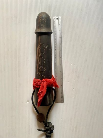 ปลัดขิกหลวงพ่อหอม วัดชากหมาก สวยแท้รับจากหลวงพ่อ ขนาดตามรูปค่ะ รูปที่ 6