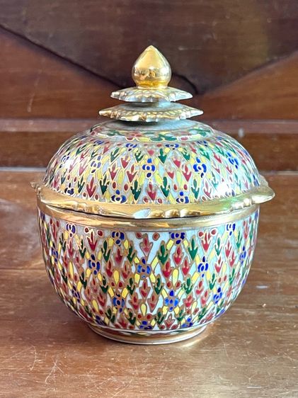 โถเบญจรงค์ ร.5 เก่าสะสม รูปที่ 14