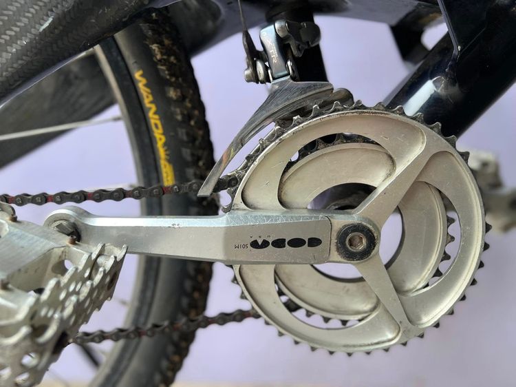 Cannondele super v 2000 ตัว top หาง carbon หายากมากสภาพนี้ อะไหล่เป็น xtr กรุป รูปที่ 3