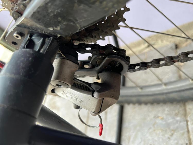 Cannondele super v 2000 ตัว top หาง carbon หายากมากสภาพนี้ อะไหล่เป็น xtr กรุป รูปที่ 9
