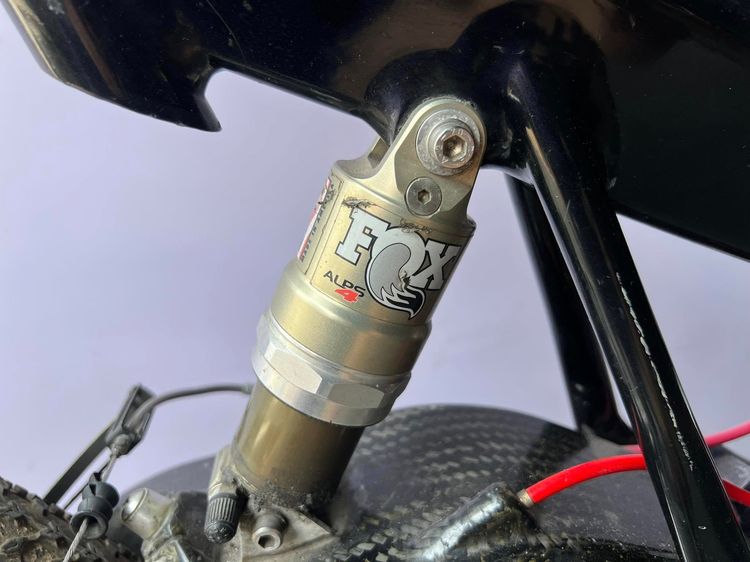 Cannondele super v 2000 ตัว top หาง carbon หายากมากสภาพนี้ อะไหล่เป็น xtr กรุป รูปที่ 7