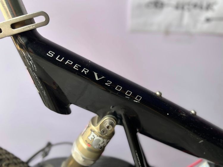 Cannondele super v 2000 ตัว top หาง carbon หายากมากสภาพนี้ อะไหล่เป็น xtr กรุป รูปที่ 2