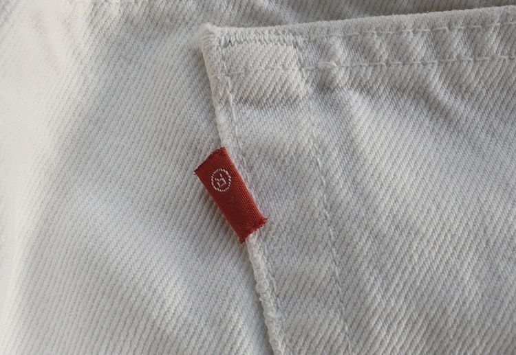 Levis 501 USA ก้านดำ แทป R รูปที่ 9