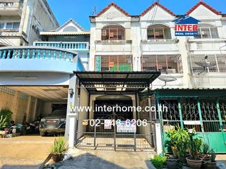 ทาวน์เฮ้าส์ 3 ชั้น 21 ตร.ว. ทาวน์เฮ้าส์ ซอยกาญจนาภิเษก8 (ซอยคลองหนองใหญ่) ใกล้เดอะมอลล์บางแค ถนนกาญจนาภิเษก ถนนซอยกาญ
