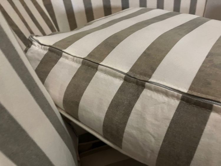  🛋️ ขายถูก โซฟาผ้า 3 ที่นั่ง Vintage Classic Cottage Style ขนาดกว้าง 194cm. ลึก81cm. สูง80cm. แบบผ้าถอดซักได้ รูปที่ 13