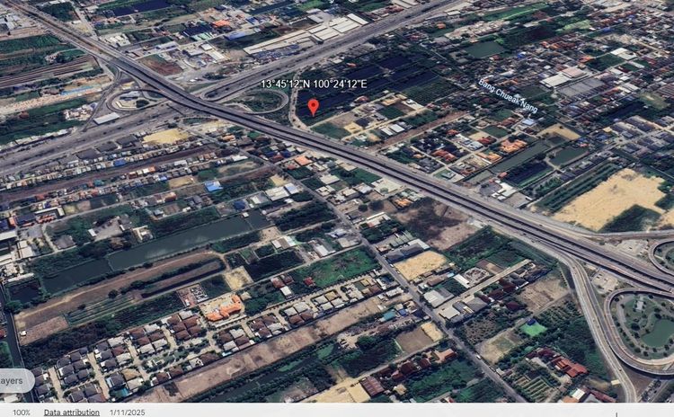 ขายด่วน ที่ดินขนาด 465ตร.ว. เส้นพรานนก–พุทธมณฑลสาย 4 ตัดกาญจนาภิเษก ติดถนนใหญ่ ทำเลที่กำลังเติบโตอย่างต่อเนื่อง รูปที่ 3