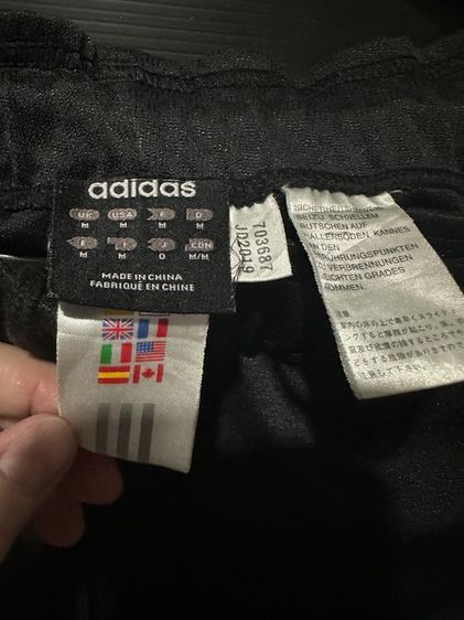 กางเกงวอร์มสีดำ แบรนด์ addidas รูปที่ 4