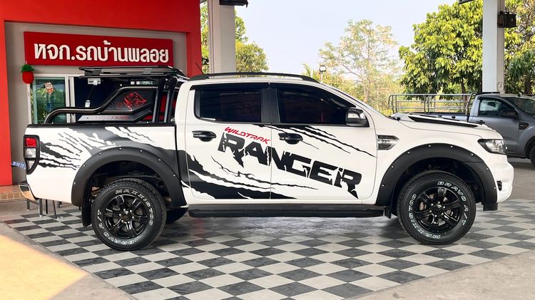 Ford Ranger 2020 2.2 Hi-Rider XLT Pickup ดีเซล ไม่ติดแก๊ส เกียร์ธรรมดา ขาว รูปที่ 4