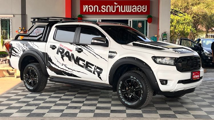 Ford Ranger 2020 2.2 Hi-Rider XLT Pickup ดีเซล ไม่ติดแก๊ส เกียร์ธรรมดา ขาว รูปที่ 3