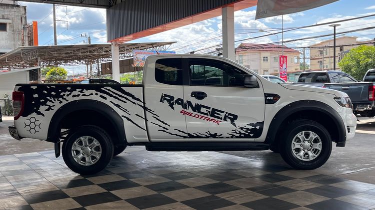 Ford Ranger 2019 2.2 Hi-Rider XL Plus Pickup ดีเซล ไม่ติดแก๊ส เกียร์ธรรมดา ขาว รูปที่ 4