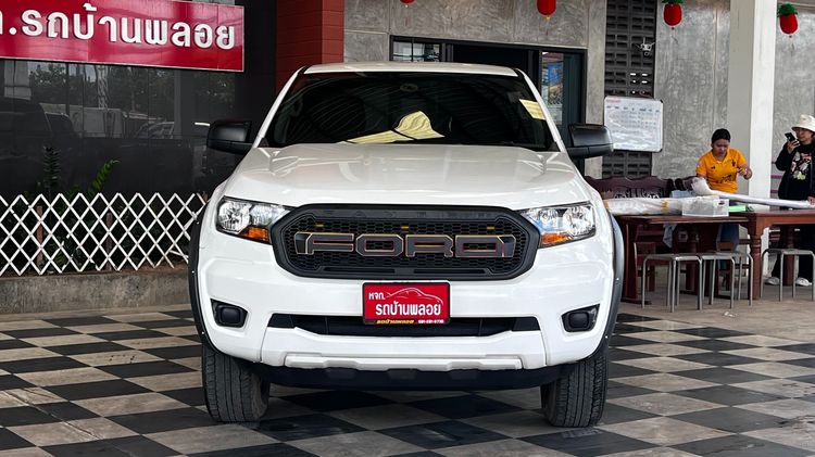 Ford Ranger 2019 2.2 Hi-Rider XL Plus Pickup ดีเซล ไม่ติดแก๊ส เกียร์ธรรมดา ขาว รูปที่ 2