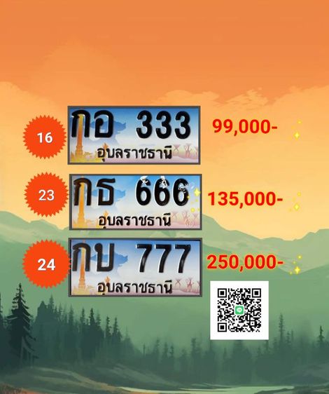 ทะเบียนสวย 666