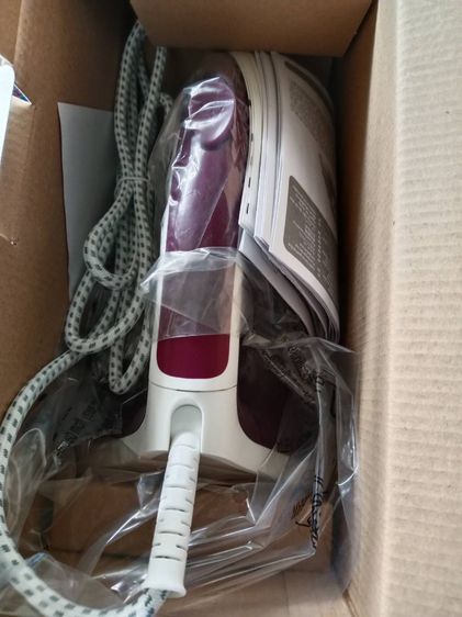 เตารีดไอน้ำ TEFAL FV2845T0 สีม่วง สินค้ามือ1