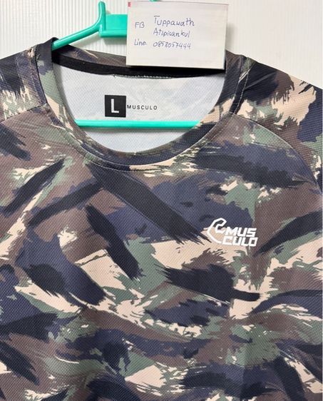 เสื้อออกกำลังกายลายทหาร รูปที่ 5