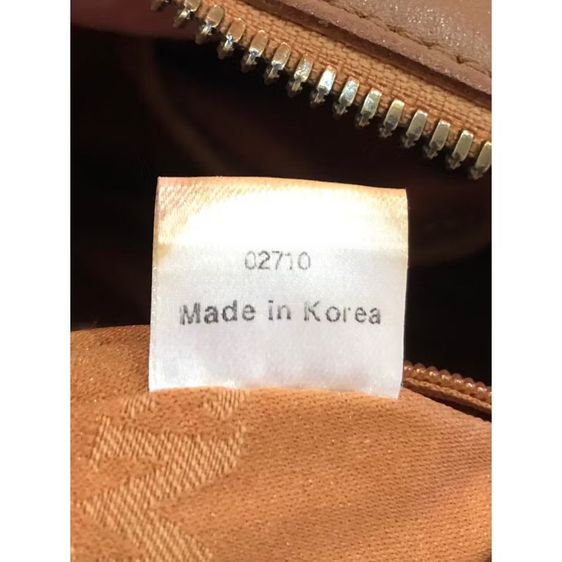 MCM Visetos Alma Cognac กระเป๋าบอสตัน  MCM VISETOS กระเป๋าถือ COGNAC ไซ้ส์S12”แท้ ไม่แท้ยินดีคืนเงิน รูปที่ 6