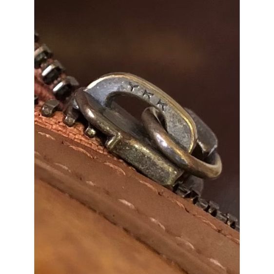 MCM Visetos Alma Cognac กระเป๋าบอสตัน  MCM VISETOS กระเป๋าถือ COGNAC ไซ้ส์S12”แท้ ไม่แท้ยินดีคืนเงิน รูปที่ 7