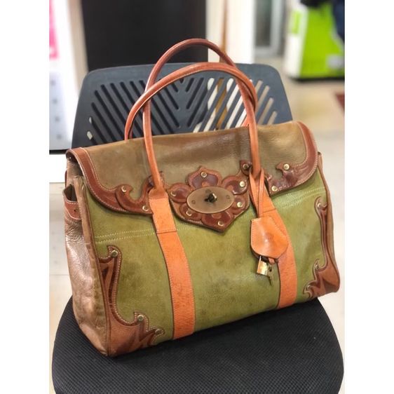 มัลเบอร์รี่ กระเป๋าหนังหลากสี Mulberry Bayswaterงานวินเทจ  รับประกันของแท้