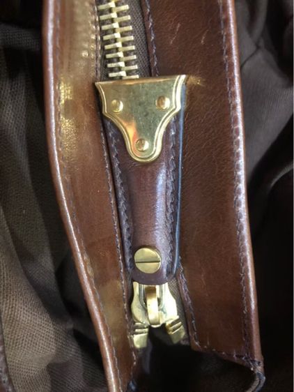 กระเป๋าสะพาย Burberry สีน้ำตาล เบจ House Check Canvas และหนัง Rowan และผ้าลายตาราง รับประกันแท้  รูปที่ 6