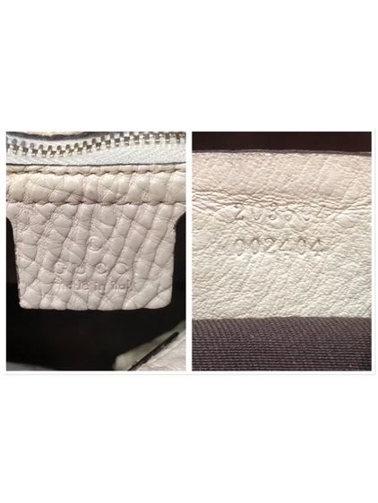 Gucci Brown GG Canvas Charlotte Shoulder Bag กระเป๋าคาดไหล่สีขาวเบจ รับประกันของแท้ ไม่แท้ยินดีคืนเงิน รูปที่ 5