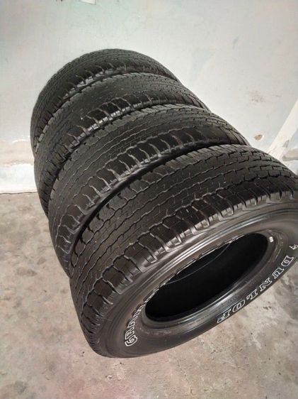  ยกชุด ยางDUNLOP  ยางนิ่ม  ไม่แตกลายงา มีสตรีม1เส้น  245 70 R16  ปี2017 รูปที่ 4