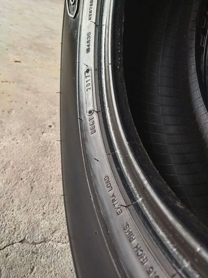  ยกชุด ยางDUNLOP  ยางนิ่ม  ไม่แตกลายงา มีสตรีม1เส้น  245 70 R16  ปี2017 รูปที่ 9