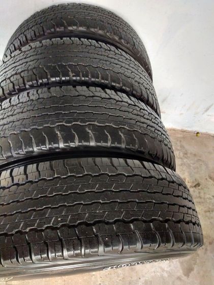  ยกชุด ยางDUNLOP  ยางนิ่ม  ไม่แตกลายงา มีสตรีม1เส้น  245 70 R16  ปี2017 รูปที่ 5