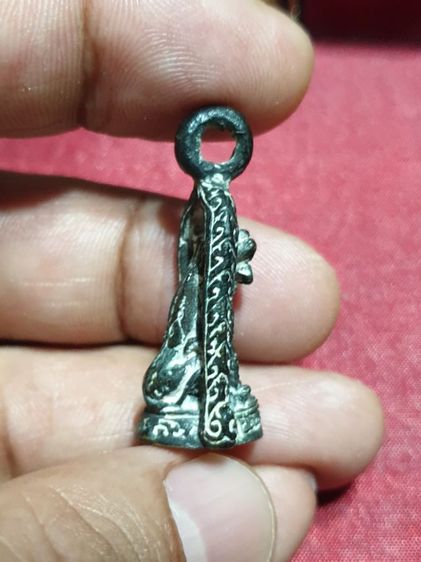 กระเช้าเสือหล่อโบราณ หลวงพ่อบุญมี วัดเขาสมอคอน จ.ลพบุรี สร้างปี 2520 สภาพไม่ผ่านการใช้สวยเดิม รูปที่ 3