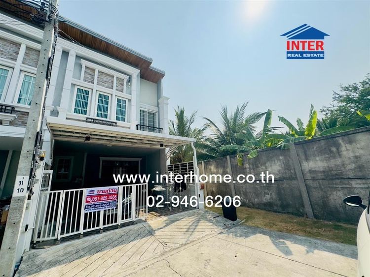 ทาวน์เฮ้าส์ 2 ชั้น 19.6 ตร.ว. หมู่บ้านโกลเด้นทาวน์ สาทร ใกล้แม็คโครกัลปพฤกษ์ ถนนกัลปพฤกษ์ ถนนท่าพระ เขตจอมทอง กรุงเทพมหานคร