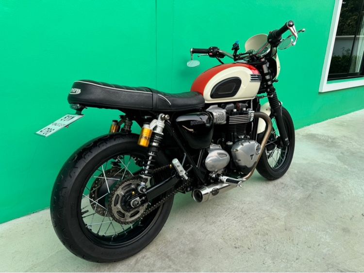 TRIUMPH BONNEVILLE T100 2O16 จด 2017 สีส้ม รูปที่ 3