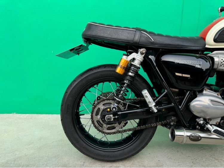 TRIUMPH BONNEVILLE T100 2O16 จด 2017 สีส้ม รูปที่ 9