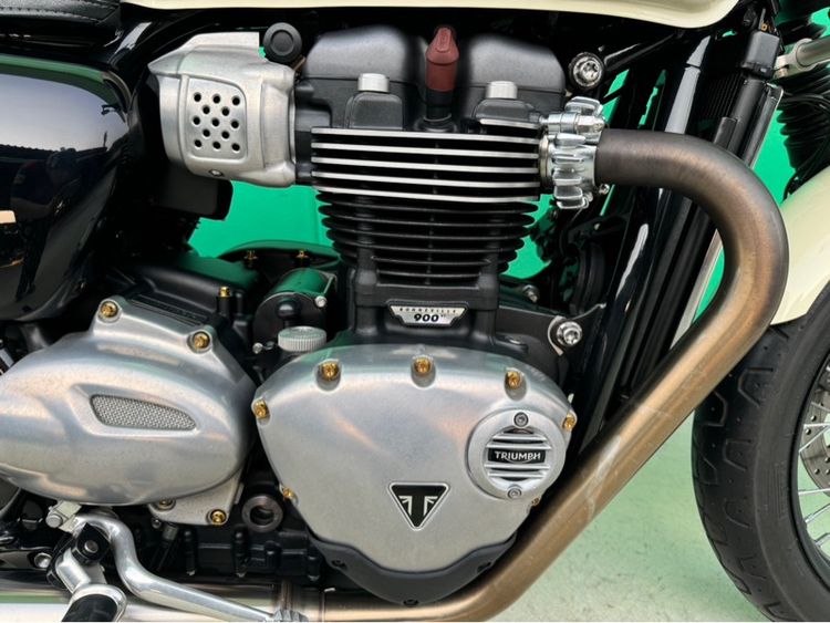 TRIUMPH BONNEVILLE T100 2O16 จด 2017 สีส้ม รูปที่ 6