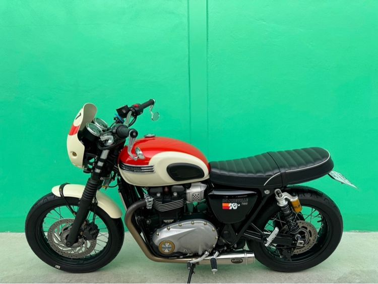 TRIUMPH BONNEVILLE T100 2O16 จด 2017 สีส้ม รูปที่ 17