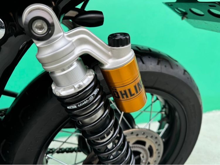 TRIUMPH BONNEVILLE T100 2O16 จด 2017 สีส้ม รูปที่ 18