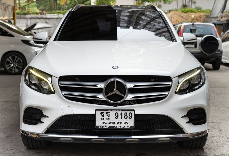 Mercedes-Benz GLC-Class 2017 GLC250d Utility-car ดีเซล ไม่ติดแก๊ส เกียร์อัตโนมัติ ขาว