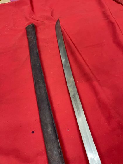 ดาบทหารญี่ปุ่น ซามูไร ปอกหุ้มหนัง รูปที่ 13