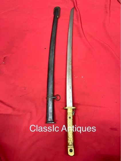 ดาบทหารญี่ปุ่น ซามูไร ปอกเหล็ก รูปที่ 2