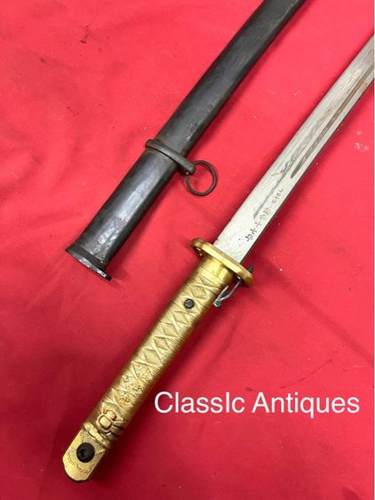 ดาบทหารญี่ปุ่น ซามูไร ปอกเหล็ก