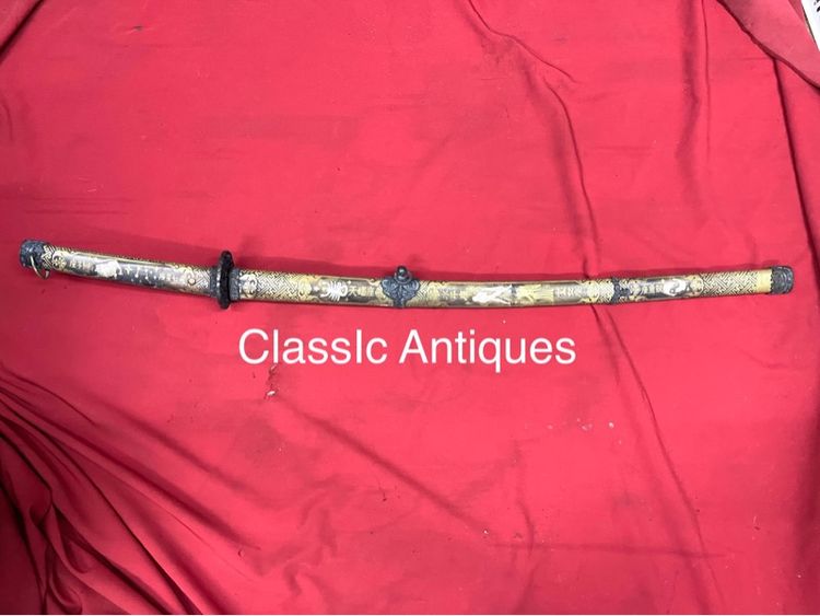 ดาบญี่ปุ่น 12ราศรี กระไหร่เงิน รูปที่ 2