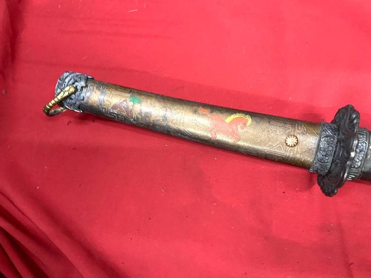 ดาบญี่ปุ่น ลายม้าสะสม รูปที่ 5