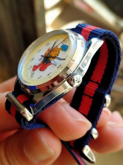 นาฬิกาไขลาน หน้าการ์ตูน
เช็คเวลาแล้ว
สภาพดี เดินดี ใช้งานปกติ รูปที่ 4