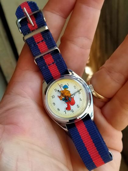 นาฬิกาไขลาน หน้าการ์ตูน
เช็คเวลาแล้ว
สภาพดี เดินดี ใช้งานปกติ รูปที่ 7