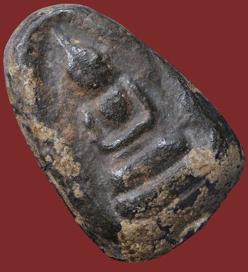 ให้บูชา พระบ้าน พระหลวงพ่อเนียม วัดน้อย พิมพ์เศียรแหลม 2 หน้า เนื้อชินตะกั่ว เก่า รูปที่ 14